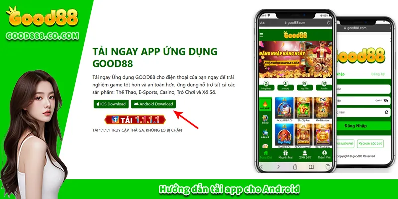 Hướng dẫn tải app cho Android